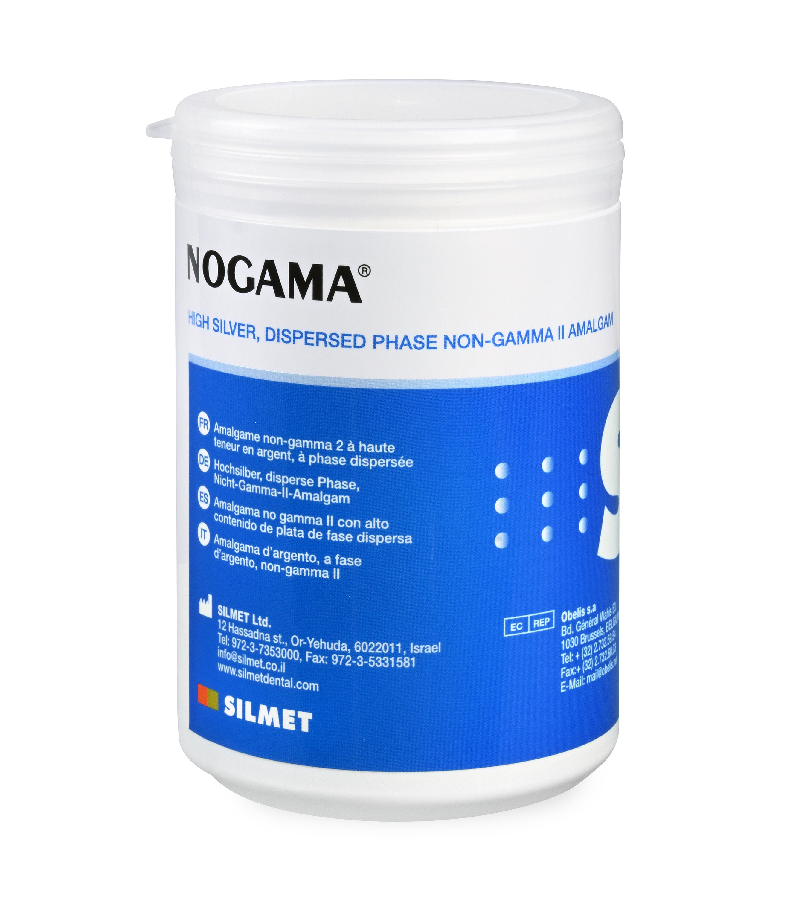 Silmet 110473 Nogama Dental Amalgam 3 Spill Fast Set 50/Pk Silmet 110473 Nogama Dental Amalgam 3 Spill Fast Set 50/Pk